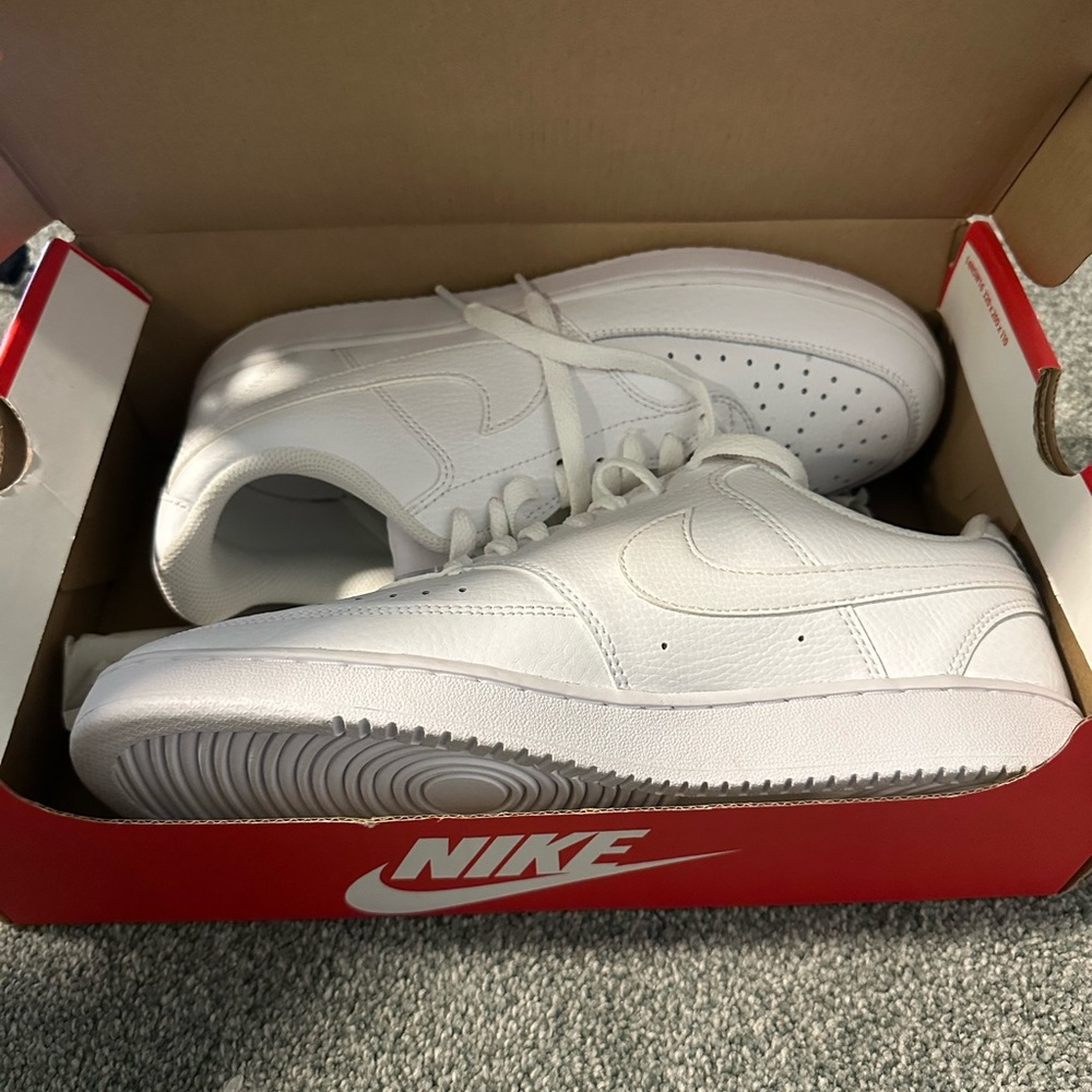Nike Men's All-White Sneakers